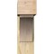 Ekena Millwork Thorton Block Rough Sawn Bracket w/ Offset Brace, Douglas Fir, 8"W x 24"D x 24"H BKT0806X24X24THR05RDF - alternate 2